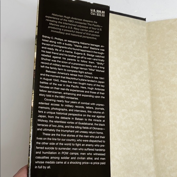 THE PACIFIC HARDCOVER BOOK By Hugh Ambrose - Picture 6 of 6